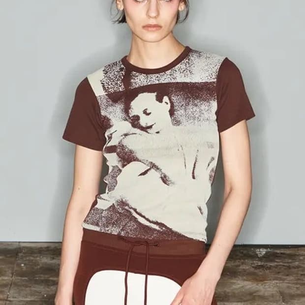 오픈와이와이 openyy 더오픈프로덕트 발레리나 반팔 티셔츠