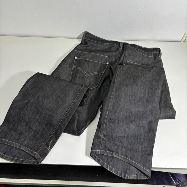 28 S 리바이스엔진 생지 트위스트 데님팬츠 청바지