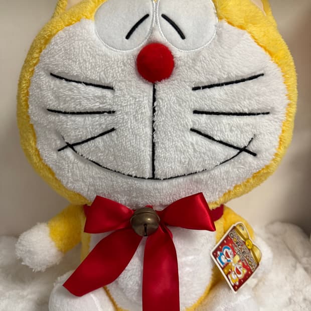 노몽이 노란 도라에몽 생일 인형