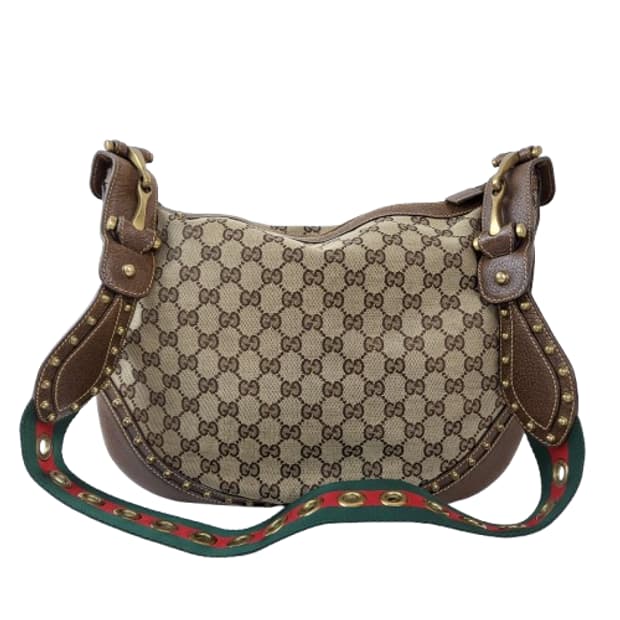 정품 구찌 144011 셰리 삼선 스터드 숄더/크로스백