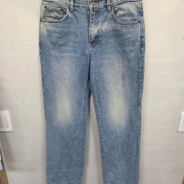 모드나인 빈티지워싱 데님팬츠 31