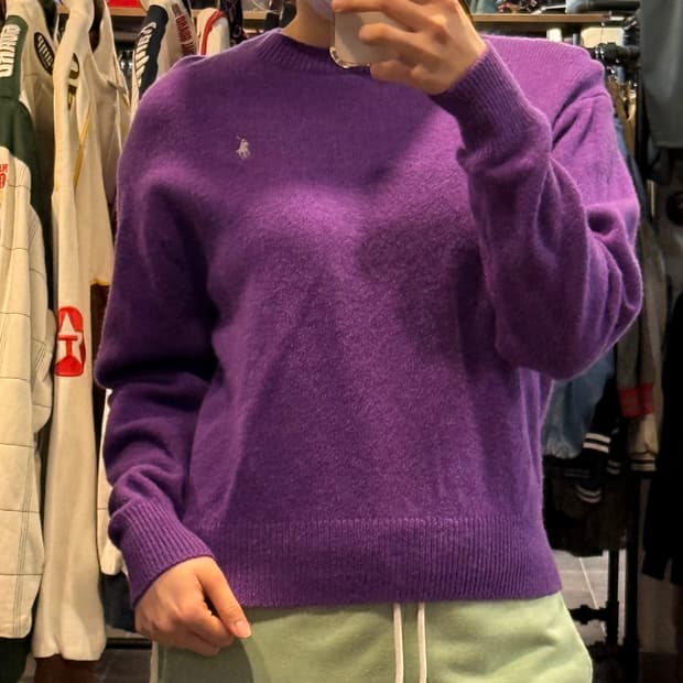 [NO.9] 폴로 퍼플 스웨터