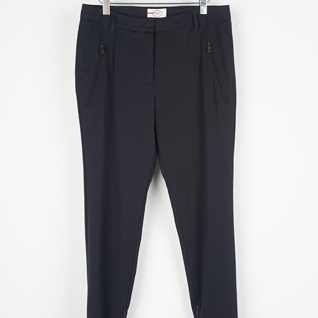PRADA ankle zipper slim pants