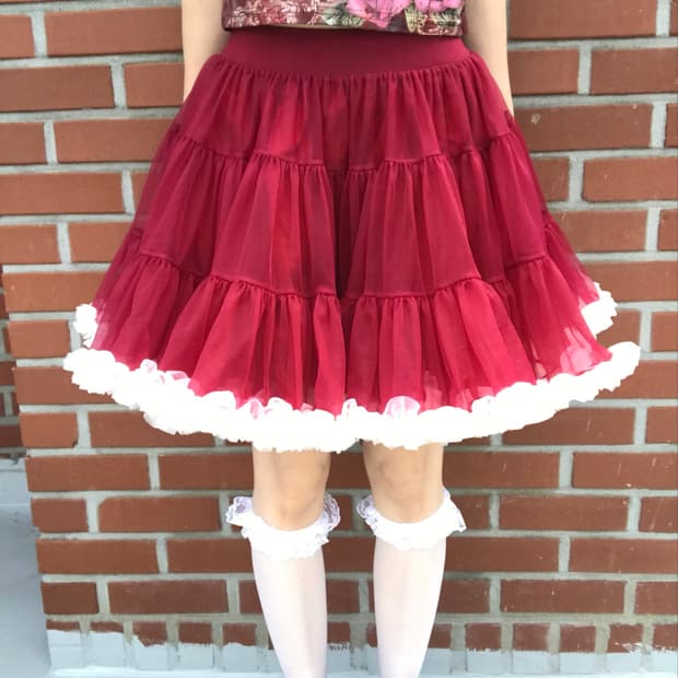 vintage balloon skirt