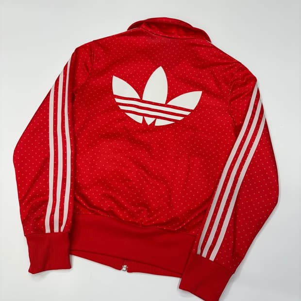 Adidas 아디다스 오리지널스 파이어버드 도트 트랙탑 레드 져지