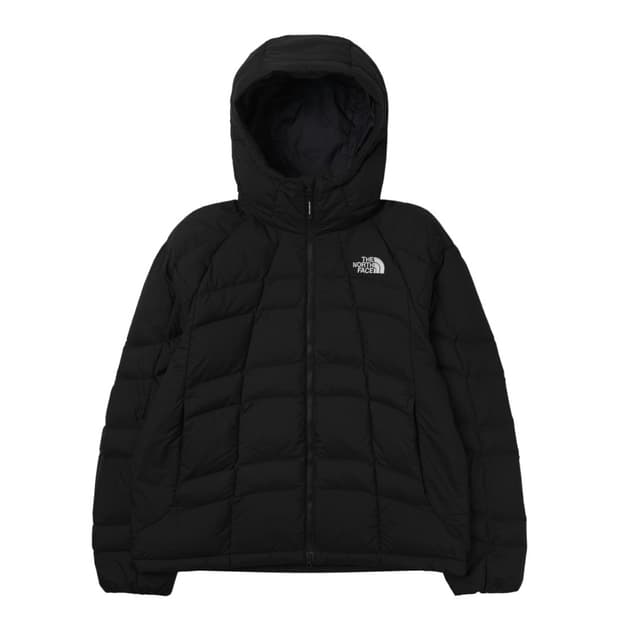 노스페이스 웨이브 온볼 경량패딩 블랙 S