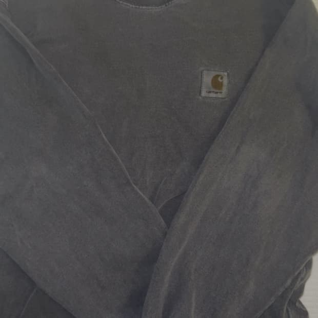 칼하트 피그먼트 롱슬리브 차콜s