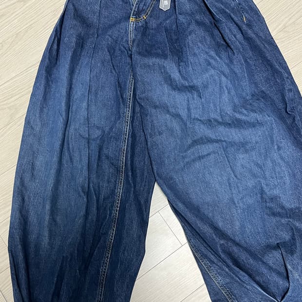 자더X아더에러 배럴핏 블루 데님 판매합니디(34사이즈)