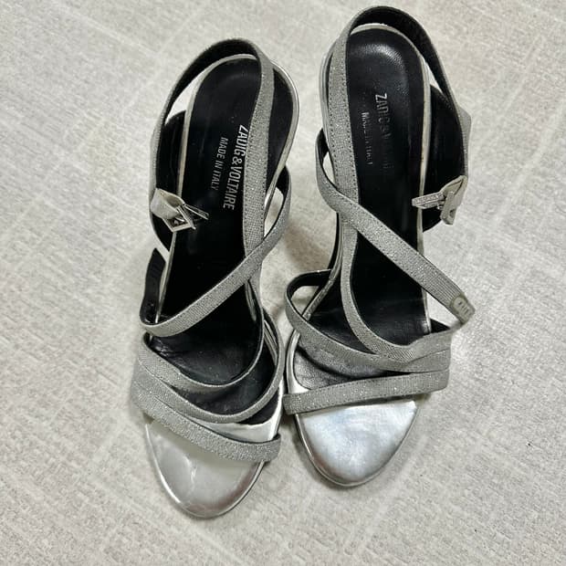 37 쟈딕앤볼테르 실버 스트랩 