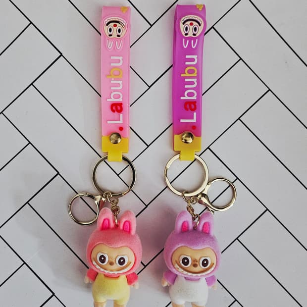 라부부 스타일 토끼 키링 2종 세트(미사용 새상품) | 15,000원