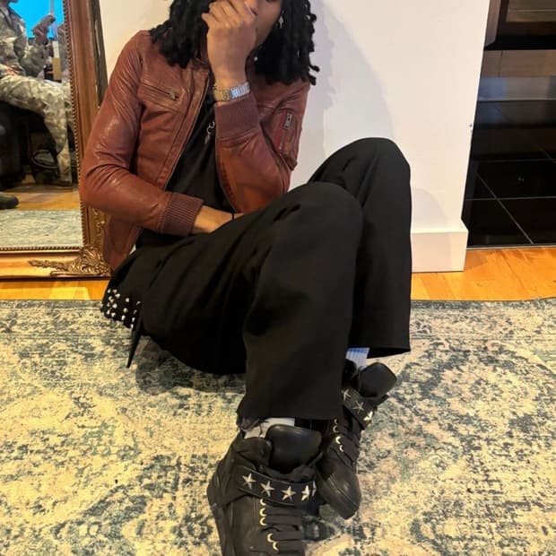 지방시 타이슨 하이탑 42 레드