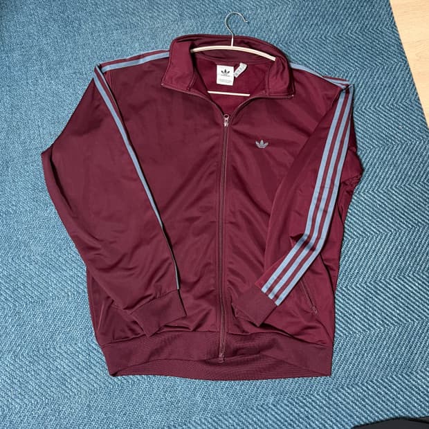 아디다스 져지 베켄바우어 마룬 M