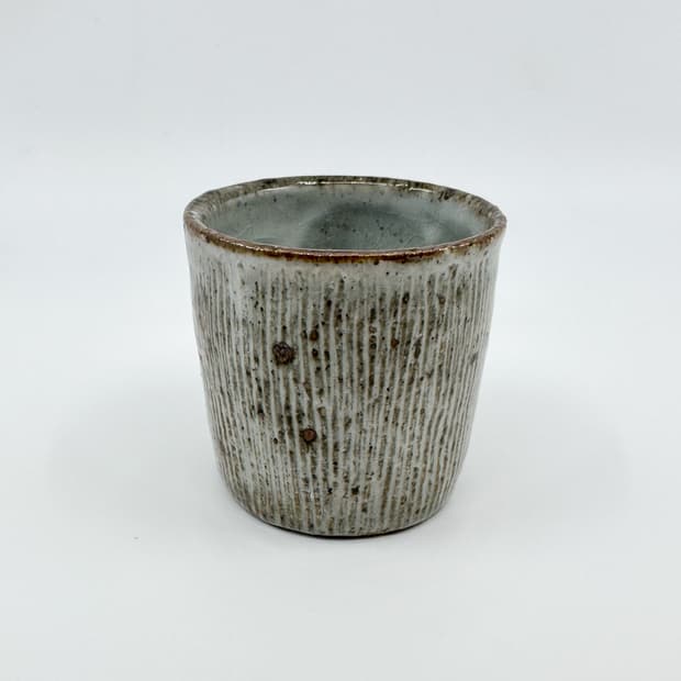 수공예 고히키 빗살무늬 컵 1p