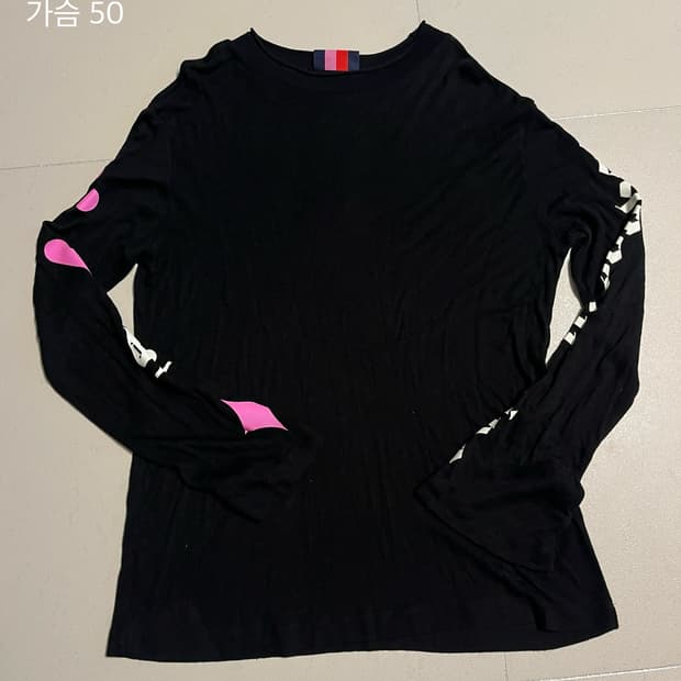 럭키슈에뜨 쟈뎅드슈에뜨 블랙 긴팔티 38