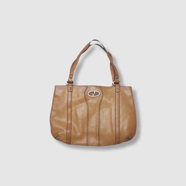 구찌 빈티지 레더 숄더 호보백 (정품)