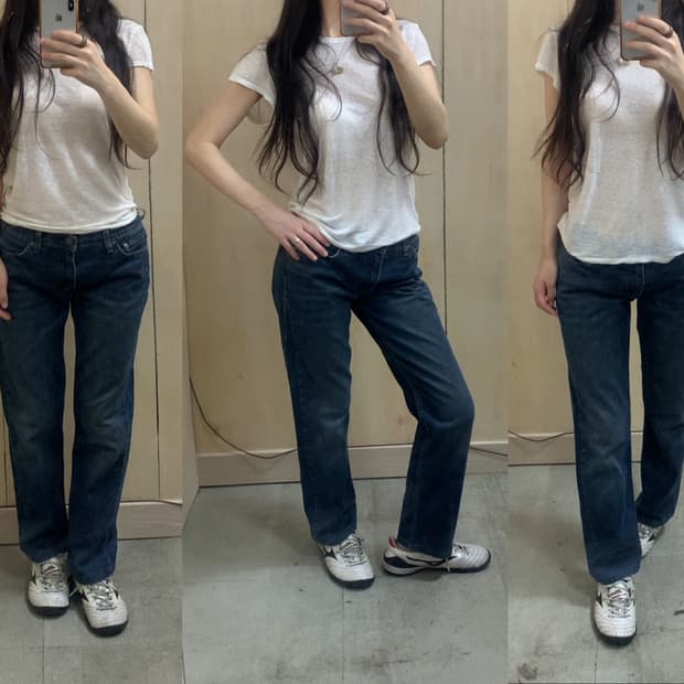수입빈티지 리바이스 청바지 