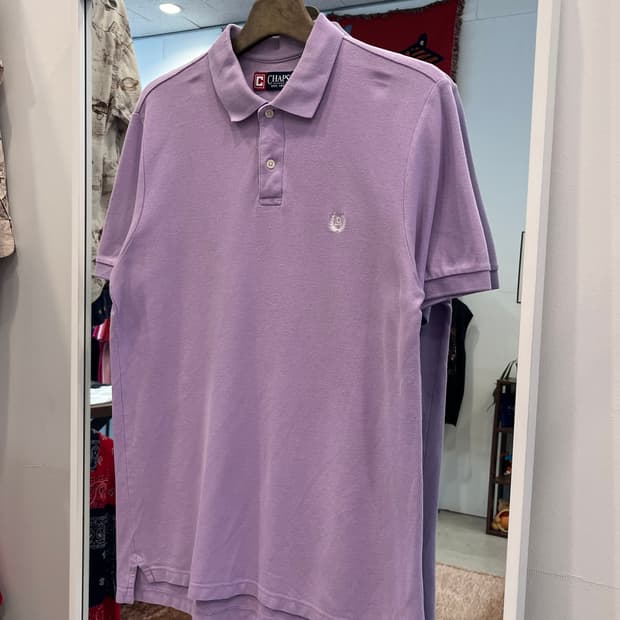 Chaps RL 챕스 랄프로렌 카라티 pk 반팔 티셔츠 (purple)