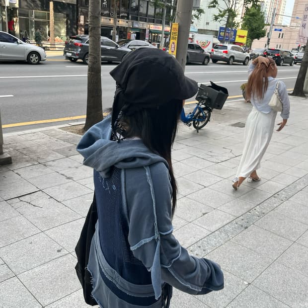 에이시네틱스 후드집업 HALF-NET ZIP HOODIE