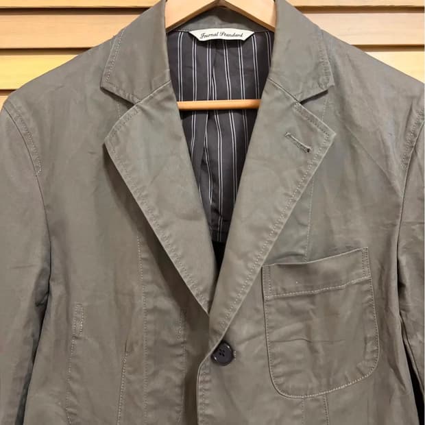 저널스탠다드 남성 브라운 코튼자켓 M