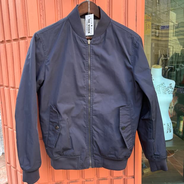 타미힐피거 리버시블 블루종