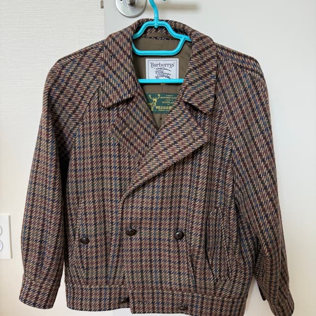 버버리 스코틀랜드 체크 자켓 s (44사이즈 추천)