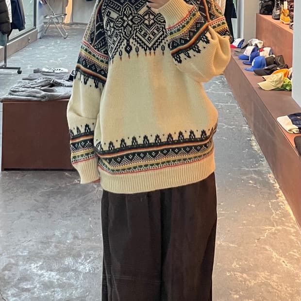 데일 오브 노르웨이 울 스웨터 H957