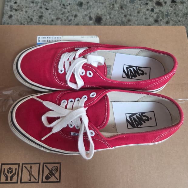 반스 44DX 팩토리.레드