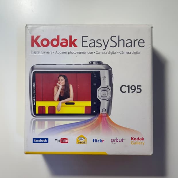 풀박스) kodak easyshare 코닥 이지쉐어 c195 빈티지 디카