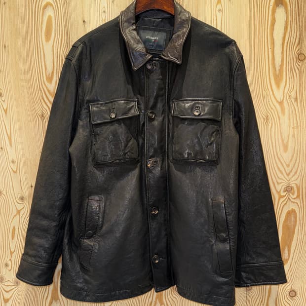 Stra Bler 가죽 자켓