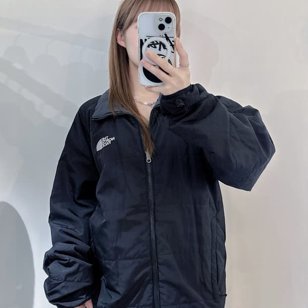 노스페이스 블랙 다운 경량 패딩