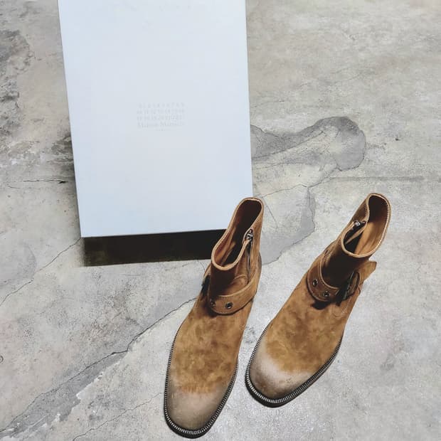 ♤필독♤ 메종 마르지엘라 빈티지 앵클 부츠 41