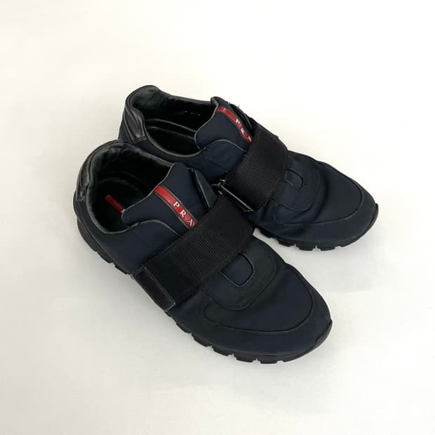 프라다 스포츠 벨크로 스니커즈