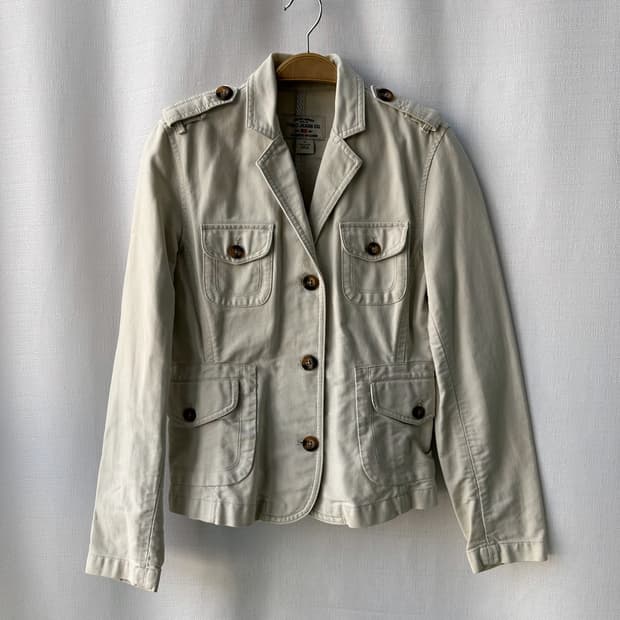 랄프로렌 폴로 진스 코튼 자켓 베이지 M