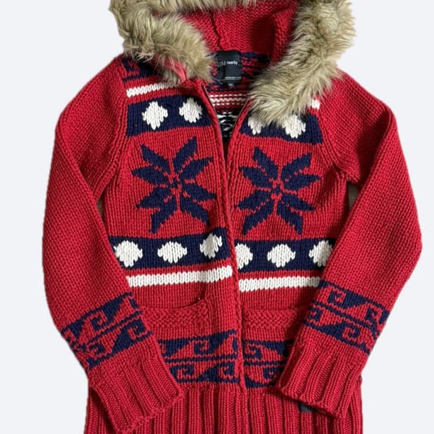 (할인) TBJ 코위찬 니트 후드집업