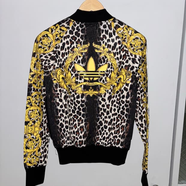 (새상품) Adidas x Jeremy Scott Y2K 레오파드 트랙탑