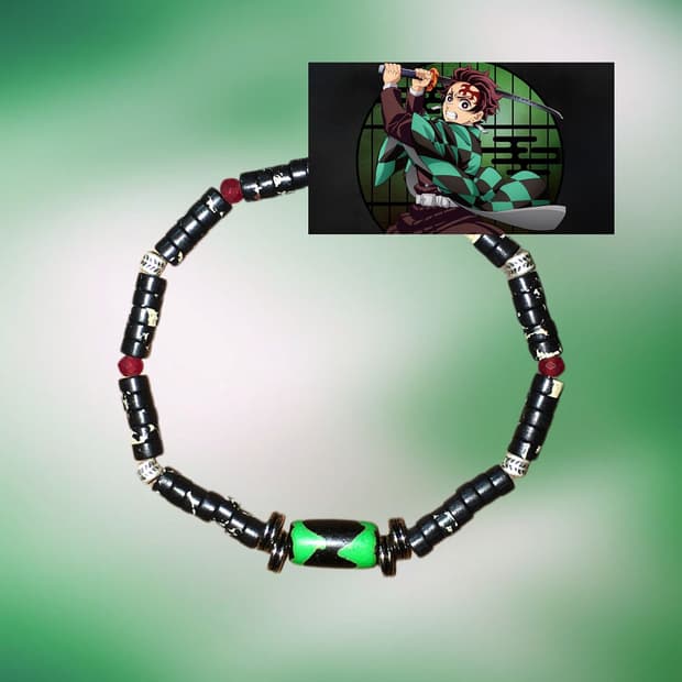 tanjiro mood bracelet
