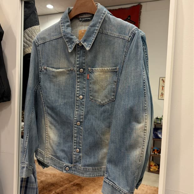 00s Levis 리바이스 엔지니어드 데님 트러커 자켓