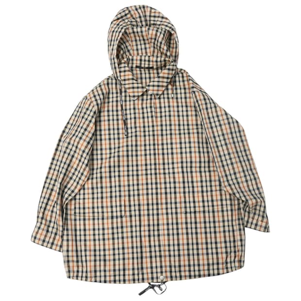 DAKS LONDON 닥스 하우스 체크 후디드 윈드브레이커 아노락 재킷