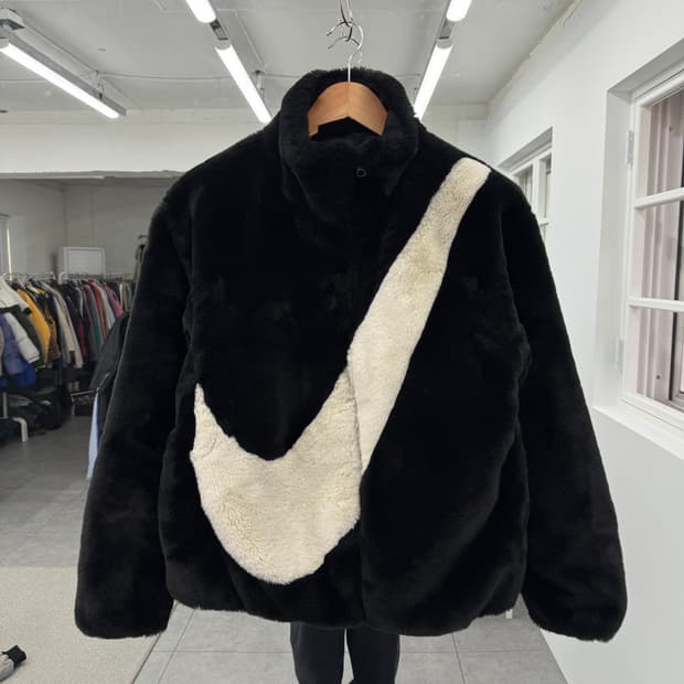 나이키 퍼 자켓 