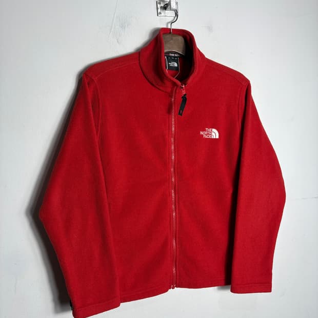 The north face 노스페이스 레드 후리스
