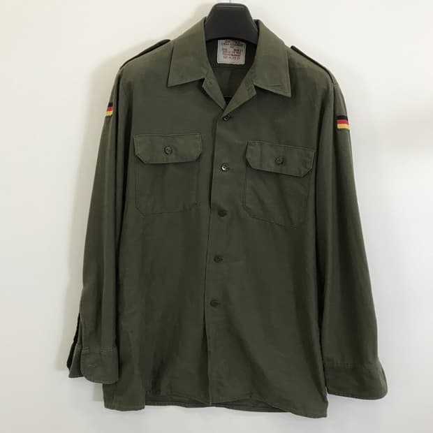 80s 독일군 밀리터리 셔츠 [100-105]