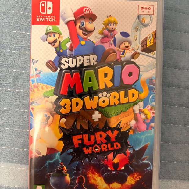 닌텐도 스위치 슈퍼마리오 3D 월드 +퓨리월드 칩