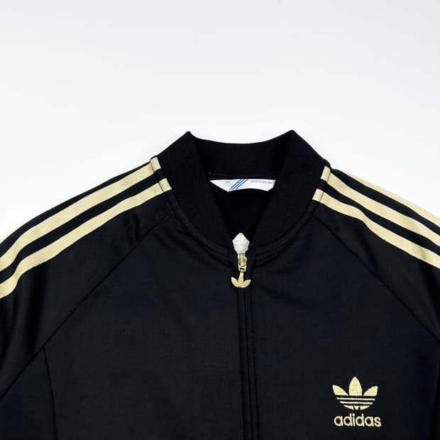 아디다스 트레포일 골드 블랙 트랙탑 져지 (L 여성추천)