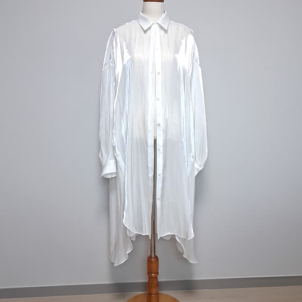 시스루 롱 셔츠 (새상품)