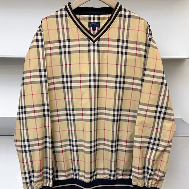 버버리 90s 노바 체크 웜업