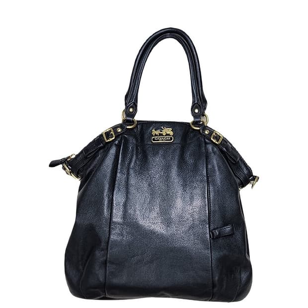 COACH 레더 숄더백