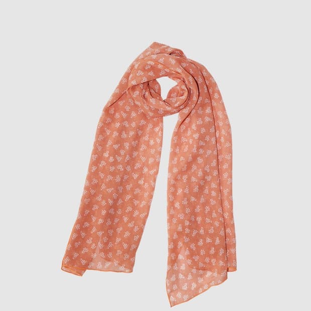 인앤양인하모니 스카프 Fruits scarf, mandarine