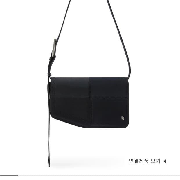 아더에러 나일론 숄더백 블랙