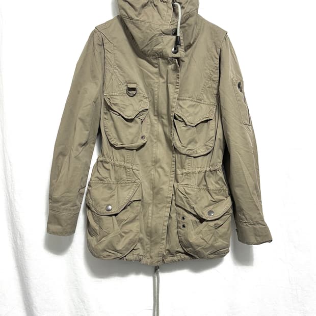 Beige field jacket