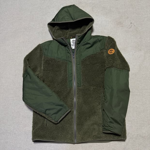 팀버랜드 플리스 후디 자켓